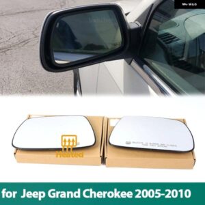 ジープ ドアサイド加熱ウイングミラー ガラスプレート グランドチェロキー 2005-2010 5142875AA CH1324102 5142874AA CH1325102 カスタムパ