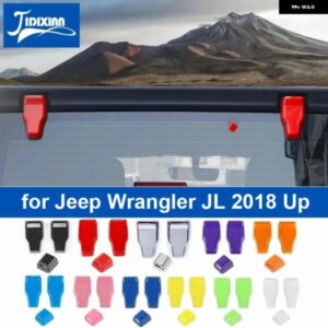 ジープ リアドア窓ガラスヒンジワイパーノズル 装飾 カバー ラングラー JL 2018-24 カスタムパーツ アクセサリー 交換用部品 互換品
