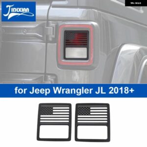 ジープ 車外装テールライト テールライト 装飾 カバー ラングラー JL サハラ 2018-22 アップアクセサリー カスタムパーツ アクセサリー 交