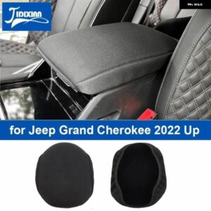 ジープ カーセンターコンソール アームレスト ボックス ケースプロテクターカバー グランドチェロキー 2022 2023 2024 アップインテリアアク