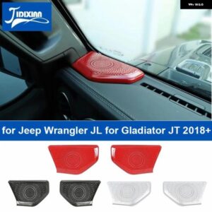 ジープ A ピラースピーカー 装飾 パネルカバー ラングラー JL グラディエーター JT 2018-24 アップ カスタムパーツ アクセサリー 交換用部