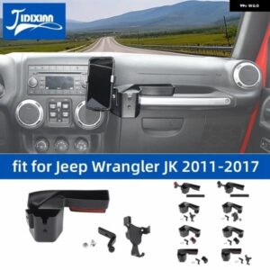 ジープ ラングラー JK 2011-17 ピリオンシート副パイロットハンドル ボックス 携帯電話ホルダー カスタムパーツ アクセサリー 交換用部品