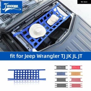 ジープ ラングラー TJ JK JL 1997 アップトップルーフトランク カーゴネットカバー サンシェードメッシュアクセサリー カスタムパーツ アク