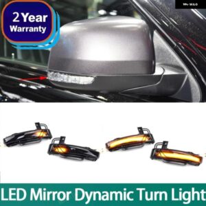 ジープ 2個 サイドミラー ウインカー インジケータランプ LED ダイナミックウィンカーライト グランドチェロキー ダッジ デュランゴ 2011-2