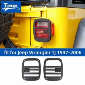 ジープ ラングラー TJ 1997/06/01 テールライト ランプ 装飾 カバー カスタムパーツ アクセサリー 交換用部品 互換品