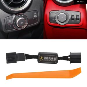 アルファロメオ ステルヴィオ ジュリア 2017-2024 車自動ストップ始動エンジンシステム オフデバイス制御センサープラグケーブルメモリモー