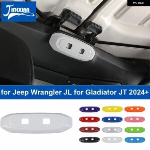 ジープ 車内ミドル読書灯ランプ パネル 装飾 カバー ラングラー JL グラディエーター JT 2024 アップアクセサリー カスタムパーツ アクセサ