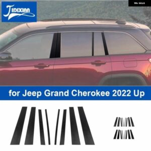ジープ 窓柱ポスト DECORAITON デカールステッカー グランドチェロキー 2022 2023 2024 アップ外装アクセサリー カスタムパーツ アクセサリ