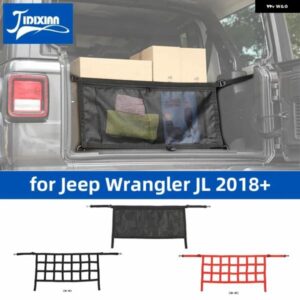 ジープ リアトランク貨物キャリアメッシュブロック ネット 袋 ラングラー JL 2018-24 アップ カスタムパーツ アクセサリー 交換用部品 互換