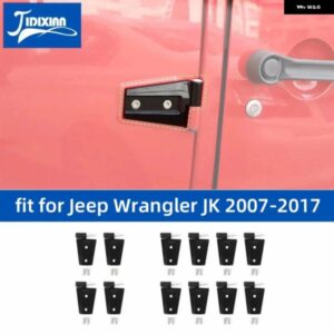 ジープ ドアヒンジカバー エンジンフードヒンジ交換カバー ラングラー JK 2007-2017 外装アクセサリー カスタムパーツ アクセサリー 交換用