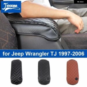 ジープ カーセンターコンソール アームレスト ボックス カバー パッド ラングラーTJ 1997/06/01 カスタムパーツ アクセサリー 交換用部品
