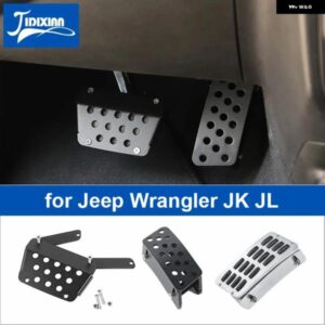 ジープ フットペダル ボードスロットルブレーキペダル プレートアクセサリー ラングラー JK JL 2007/12/01 アップ カスタムパーツ アクセサ