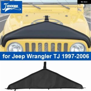 ジープ フロントエンジンボンネットフードブラジャーカバー ラングラー TJ 1997/01/01-2006 カーアクセサリー カスタムパーツ アクセサリー