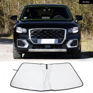 アウディ Q2 2016+ テープカースタイリング フロントガラス 抗UV サンシェード車内アクセサリー カスタムパーツ アクセサリー 交換用部品