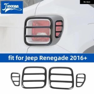 ジープ レネゲード 2016-24 テールライト ランプ テールライト ガード 装飾 カバー カスタムパーツ アクセサリー 交換用部品 互換品