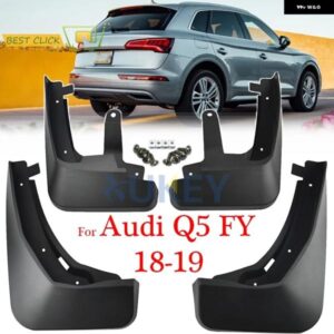 アウディ セットモールドマッドフラップ Q5 会計2018 2019 マッドフラップガード フェンダーフロントリア 2017 アクセサリー カスタムパー