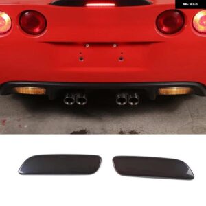 シボレー コルベット C6 2005-2013ABS 自動リアフォグランプ 黒ずんだパッチカバー 自動車 外装 アクセサリー カスタムパーツ アク