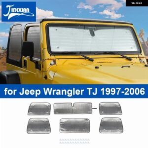 ジープ フロントリア フロントガラス ウィンドウ サンシェードカバー ラングラー TJ 35582 カスタムパーツ アクセサリー 交換用部品 互換品