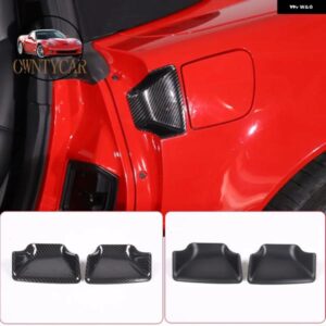 シボレー コルベット C6 2005-2013 ABS カーボン車 外装 ドアボウルカバー 装飾ステッカー カーアクセサリー カスタムパーツ アク