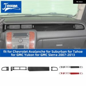 シボレー サバーバン タホ アバランチ ユーコン シエラ 2007-2013 カーセンターコンソール装飾パネル カスタムパーツ アクセサリー 交換