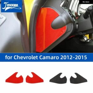 シボレー ドアクッションパッドエアアウトレットサイド装飾カバー ステッカー アクセサリー カマロ 2012-15 カスタムパーツ アクセサリー