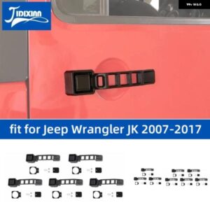 ジープ ラングラー JK 2007-17 車 外装 ドアハンドル交換 ACCESSOREIS カスタムパーツ アクセサリー 交換用部品 互換品