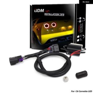シボレー LED テールライト 抵抗ハーネス C6 コルベット LED ハイパーフラッシュ抵抗ハーネス ハイパーフラッシュ BY CORVETTE