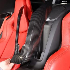 シボレー ABS カーボン コルベット C8 スティングレイ Z51 Z06 2020-2023 カースタイリングセンターアームレスト ワイヤレス