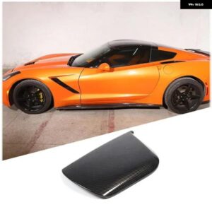 シボレー コルベット C7 2014-2019 ABS カーボン中央制御アームレスト ボックスカバー インテリア アクセサリー カスタムパーツ ア