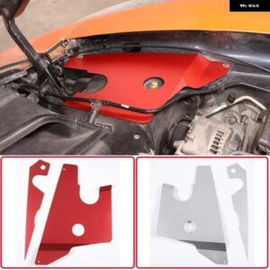 シボレー 2014-2019 コルベット C7 合金赤カースタイリングエンジン ダストカバー 車内アクセサリー カスタムパーツ アクセサリー 交換