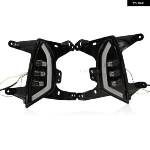 シボレー LED デイタイム ランニングライト エクイノックス 2022 2023 2024 防水 12V DRL フォグランプ カバー ウインカ