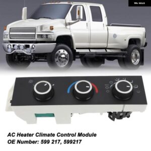 シボレー AC ヒーター気候制御モジュール 599 217 空調気候制御パネル アストロ G30 C4500 C5500 C6500 C7500
