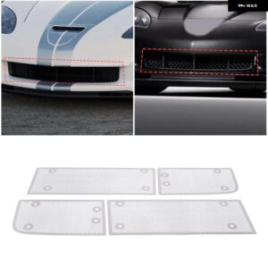 シボレー コルベット C6 2005-2013 フロントグリル 装飾メッシュステンレス 外装 アクセサリー カスタムパーツ アクセサリー 交換用部