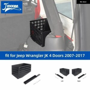 ジープ ラングラー JK 2007-17 トランクサイド 収納 ボックス カスタムパーツ アクセサリー 交換用部品 互換品