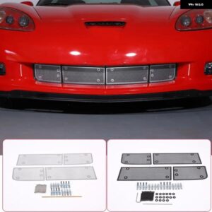 シボレー コルベット C6 2005-2013 ステンレス フロントグリル 装飾メッシュ 外装 アクセサリー カスタムパーツ アクセサリー 交換用