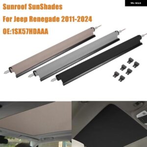 ジープ 車パノラマアイスクロス サンシェードカーテンアセンブリ レネゲード 2011-2024 サンシェードアクセサリー カスタムパーツ アクセサ