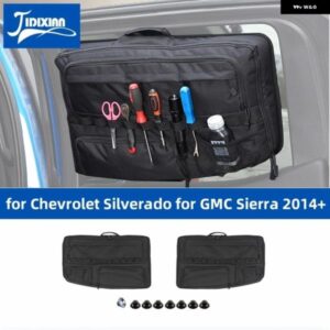 シボレー リアウィンドウ 収納 袋 シルバラード GMC シエラ 2014-24 アップ カスタムパーツ アクセサリー 交換用部品 互換品