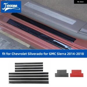 シボレー ドアドアシルドア装飾カバー シルバラード GMC シエラ 2014-18 カスタムパーツ アクセサリー 交換用部品 互換品