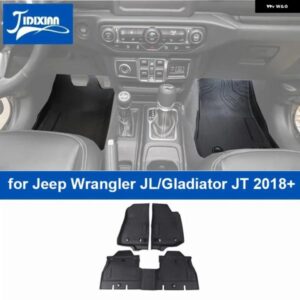 ジープ 足元マットカーゴライナーフロアマットパッド ラングラー JL グラディエーター JT 4 ドア 2018-24 アップ カスタムパーツ アクセサ