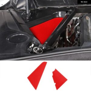 シボレー コルベット C8 ストリングレイ Z51 Z06 2020-22 ボンネットエンジン コンパートメントサイド装飾メッシュ合金アクセサリー