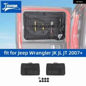 ジープ ラングラー JK JL JT 2007-18 アップリアウィンドウ 収納 袋 カスタムパーツ アクセサリー 交換用部品 互換品
