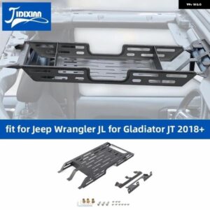 ジープ ラングラー JL JT 2018 アップ最前列ルーフラック 収納 キャリアキャリアサポートアクセサリー カスタムパーツ アクセサリー 交換用
