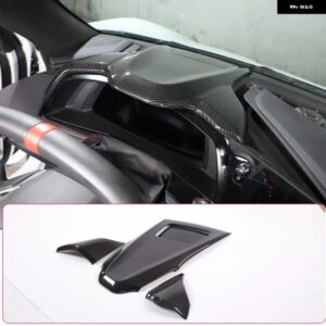 シボレー コルベット C8 スティングレイ Z51 Z06 2020-2023 ABS ダッシュボードパネル 装飾カバー ステッカー 自動車インテ