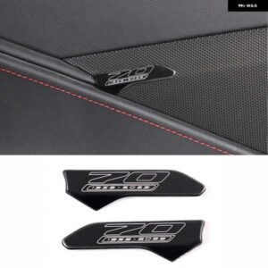 シボレー コルベット C8 スティングレイ Z51 Z06 2020-2023 合金ドアスピーカー オーディオ スピーカーロゴバッジカバー トリム
