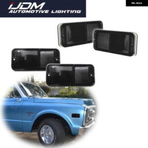 シボレー GMC C/K トラック 郊外 1968 1969 1970 1971 1972 フロント/リアフェンダー サイド マーカー パーキング