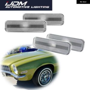 シボレー カマロ 1970 1971 1972 1973 フロント/リアフェンダー サイド マーカー パーキングライトカバー シェル電球/ソケット