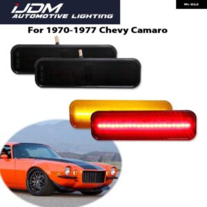 シボレー カマロ 1970-1977 車 LED フロント/リアバンパー サイド マーカー ウィンカーライト パーキングライトフェンダー フレアラ