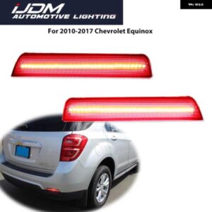 シボレー 2010-2017 エクイノックス レッド LED リアバンパー リフレクターテール ブレーキ ライト シーケンシャル ウィンカー リア