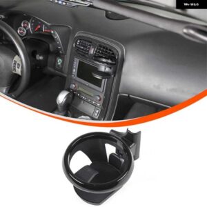 シボレー コルベット C6 2005-2013 カーセンターコンソール カップホルダーエアベント ドリンクコーヒーボトルラックスタンド自動