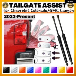 シボレー 数量 2 コロラド用トランク ストラット GMC キャニオン 3RD 2023 以降用 リア テールゲート ブーツ リフト ガス スプリ